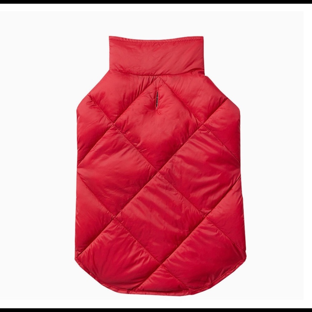 HeatKeep RED Quilted Dog Vest for your Pet - Small NEW